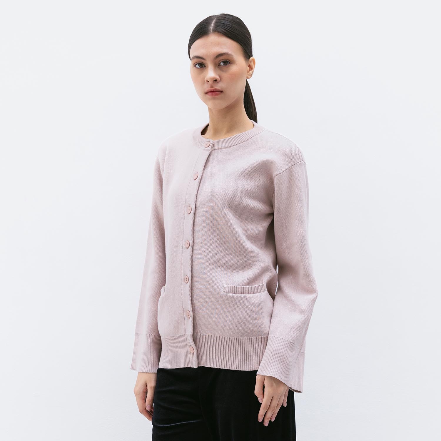 Ann Knit Top - Pink