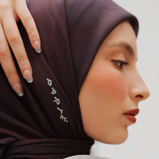 Image of PARTE Aerith Scarf - Noble Plum