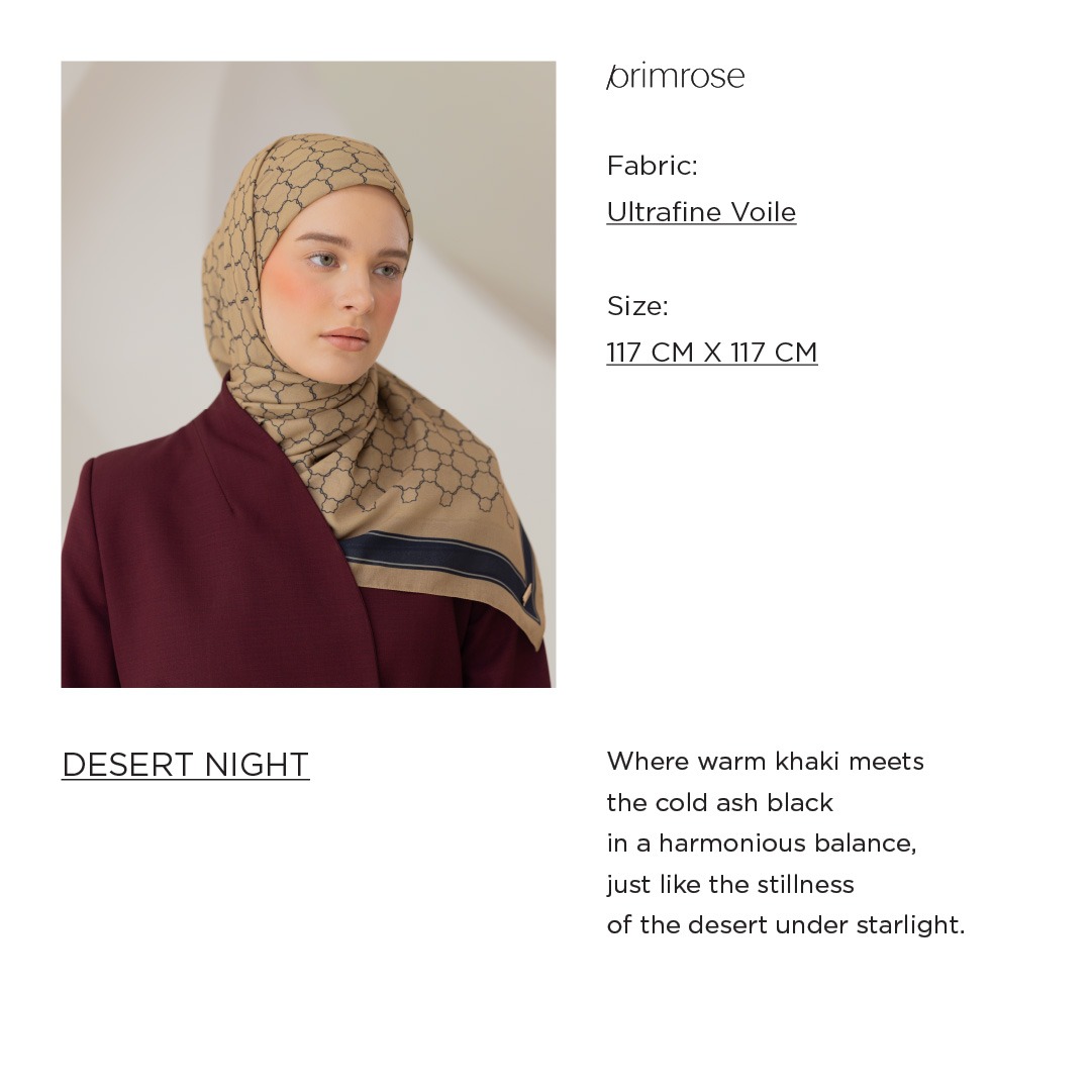 PARTE Primrose Scarf - Desert Night