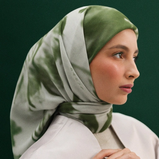 Image of PARTE Aerith Scarf - Lush Forest