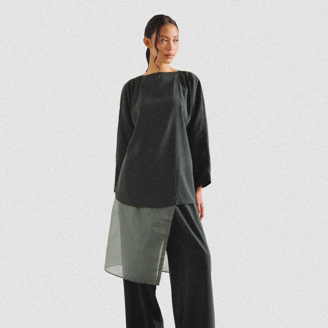 Tempo Blouse - Emerald