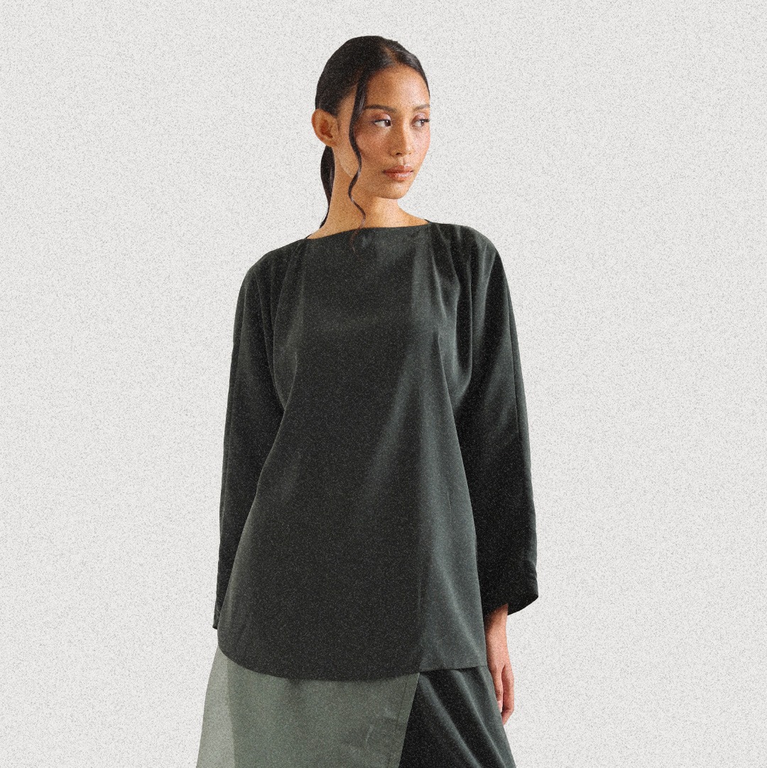 Tempo Blouse - Emerald