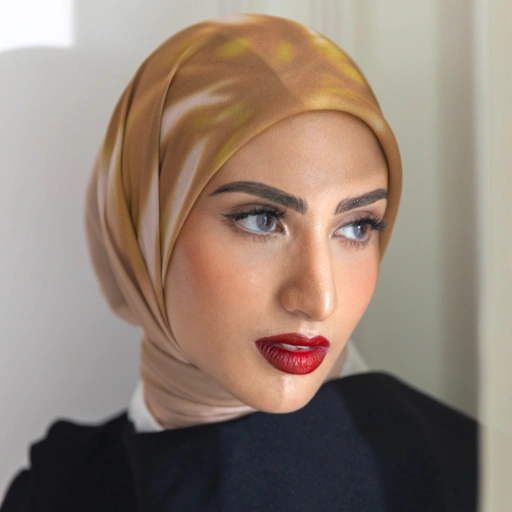 Image of PARTE Frida Scarf - Blush Verdura