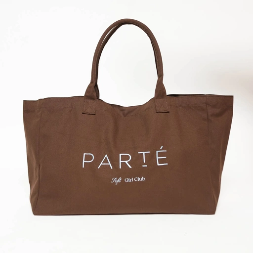 Image of PARTE Carry-all Tote Bag - Chocolate
