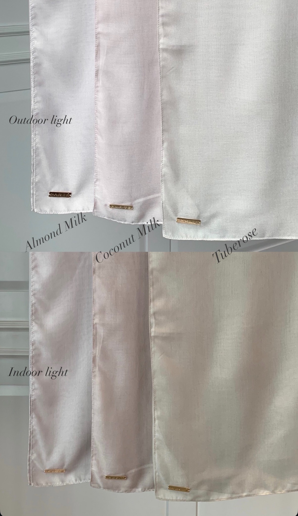 PARTE Ultrafine Voile - Almond Milk