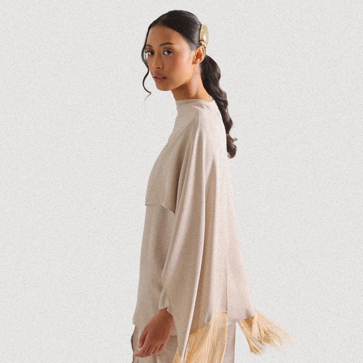 Tempo Blouse - Beige