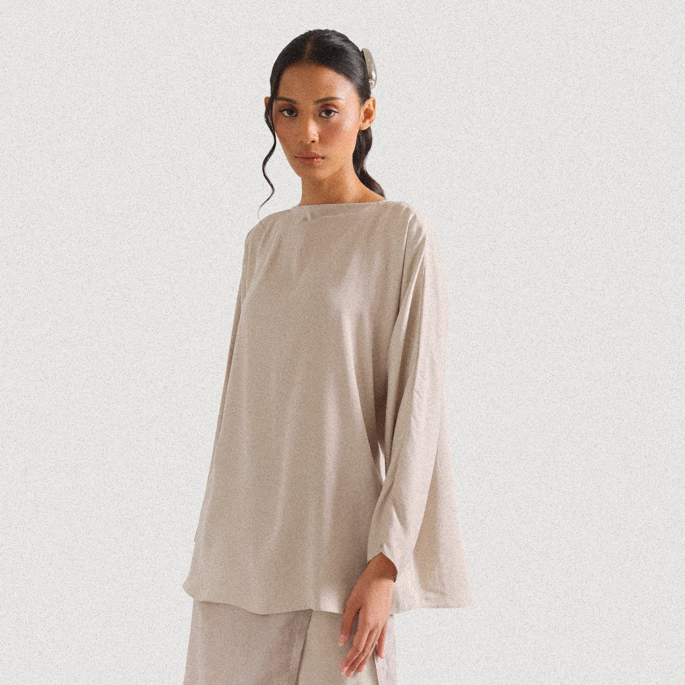 Tempo Blouse - Beige