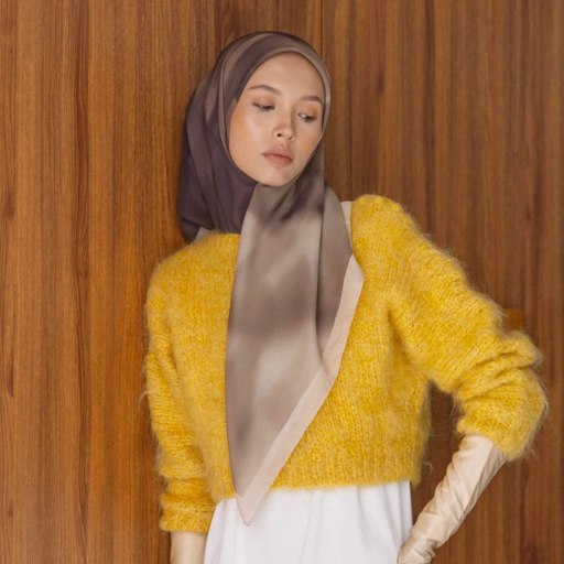 Image of PARTE Fler Scarf - Nutmeg