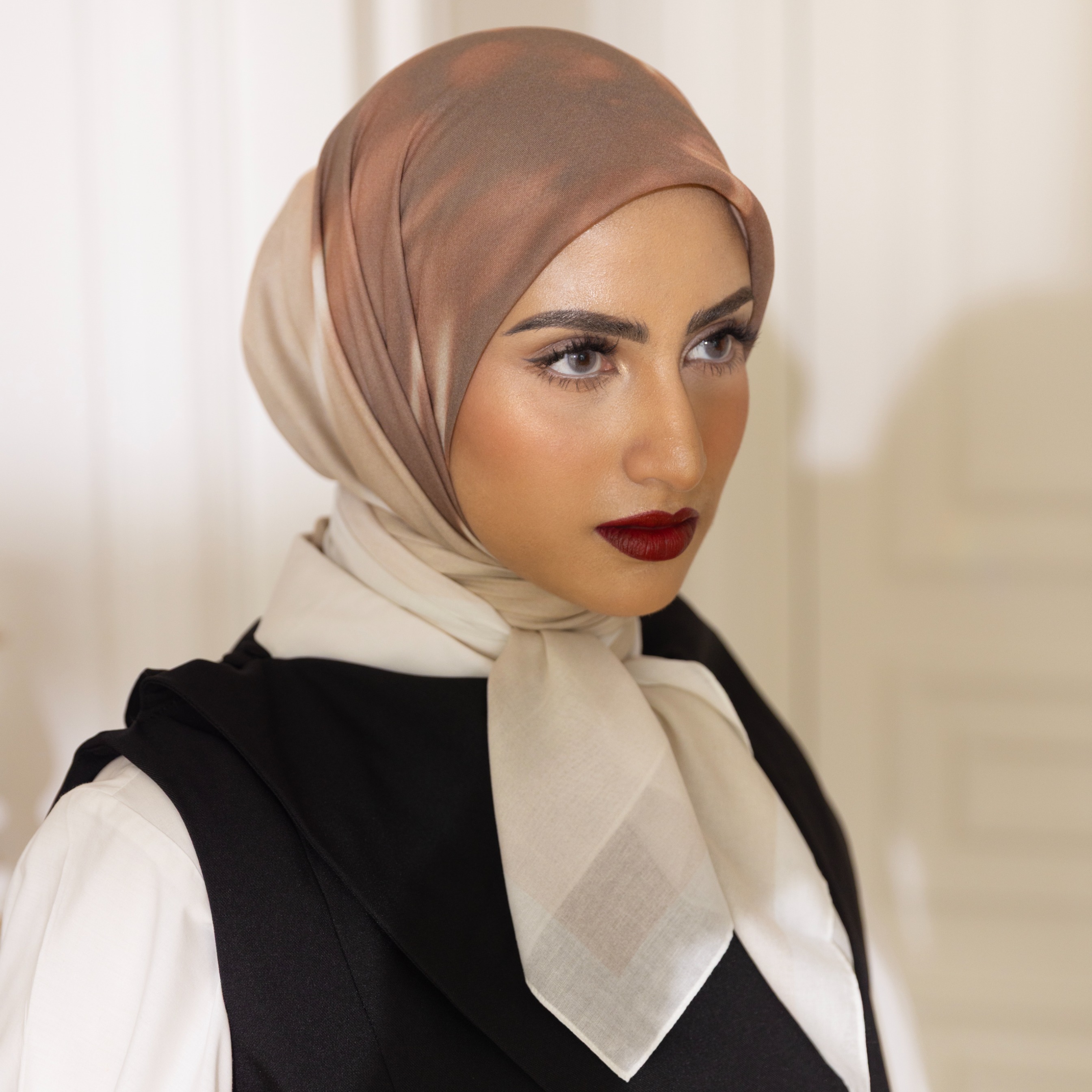 PARTE Frida Scarf - Rosewood Muse