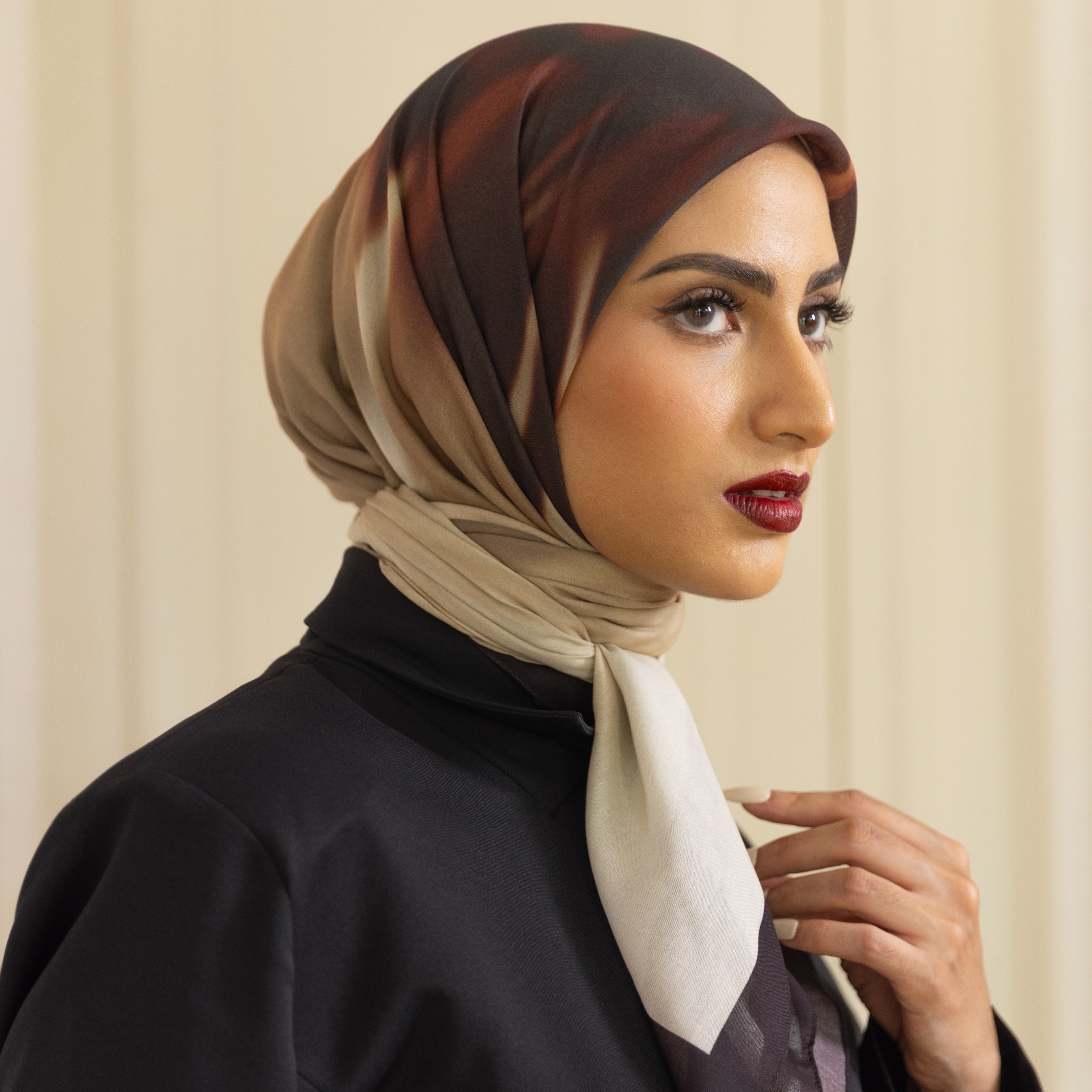 [WEB EXCLUSIVE] PARTE Frida Scarf - Rouge 786