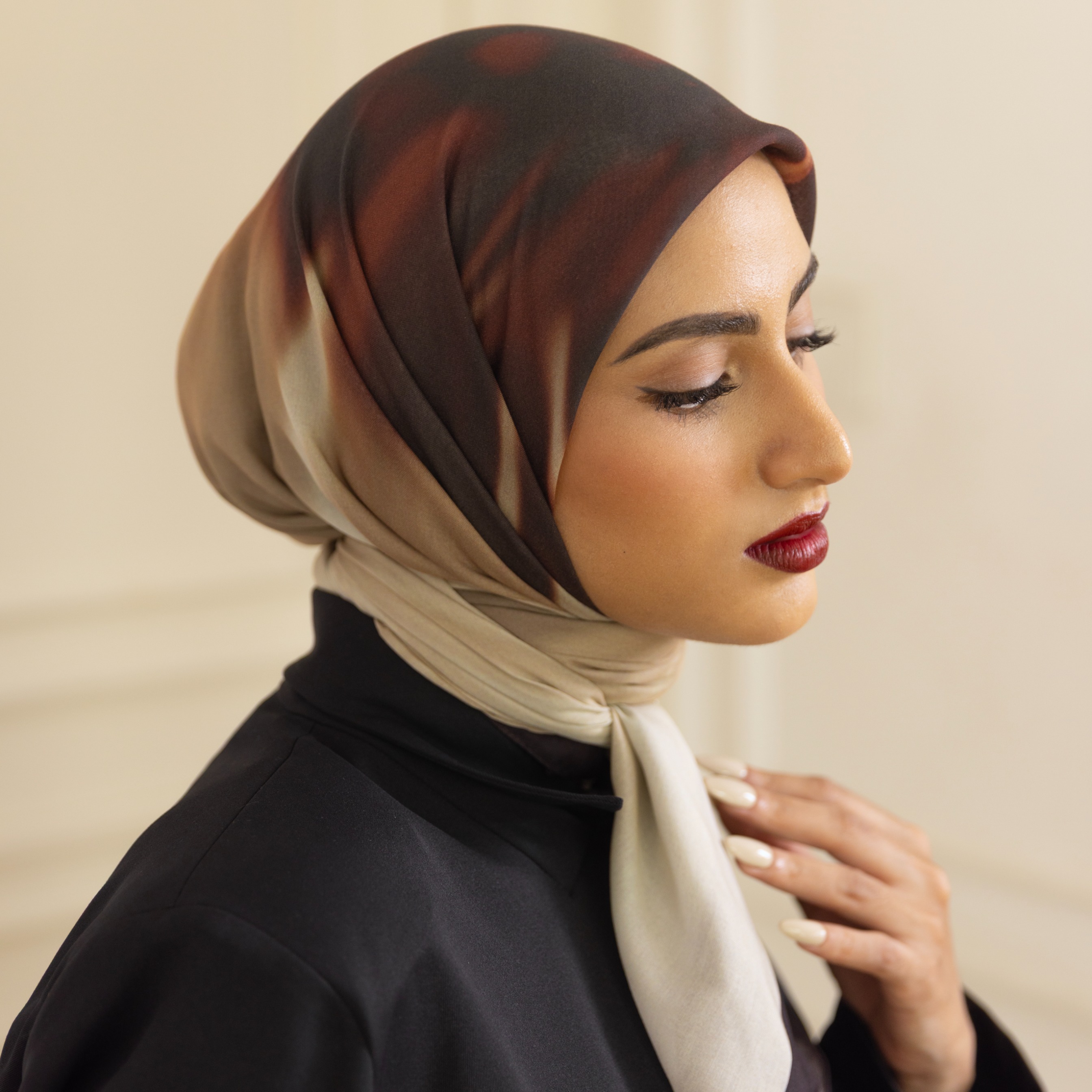 [WEB EXCLUSIVE] PARTE Frida Scarf - Rouge 786