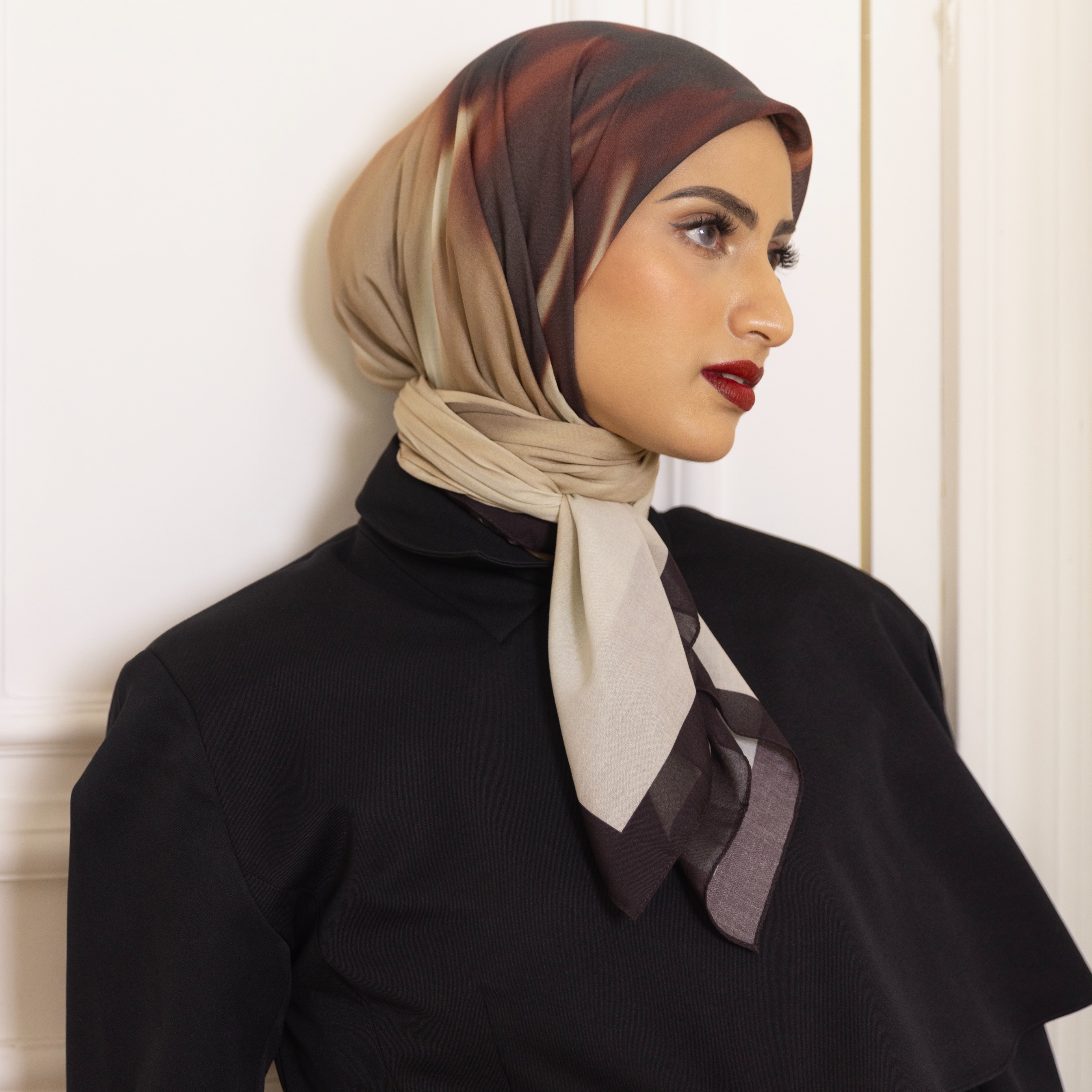 [WEB EXCLUSIVE] PARTE Frida Scarf - Rouge 786