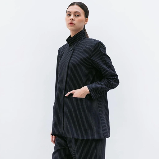Image of Rue Stripe Blazer