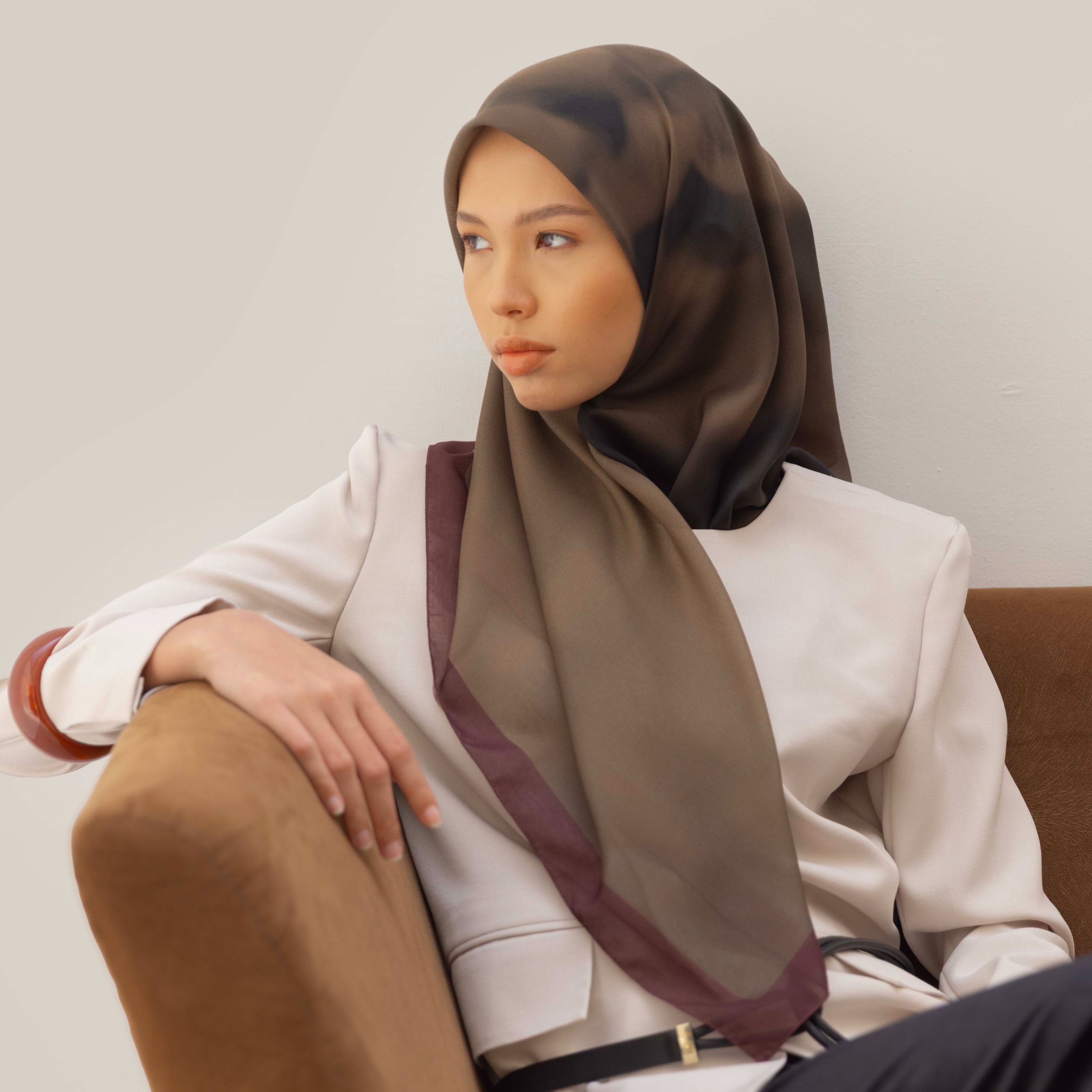 PARTE Fler Scarf - Saffron
