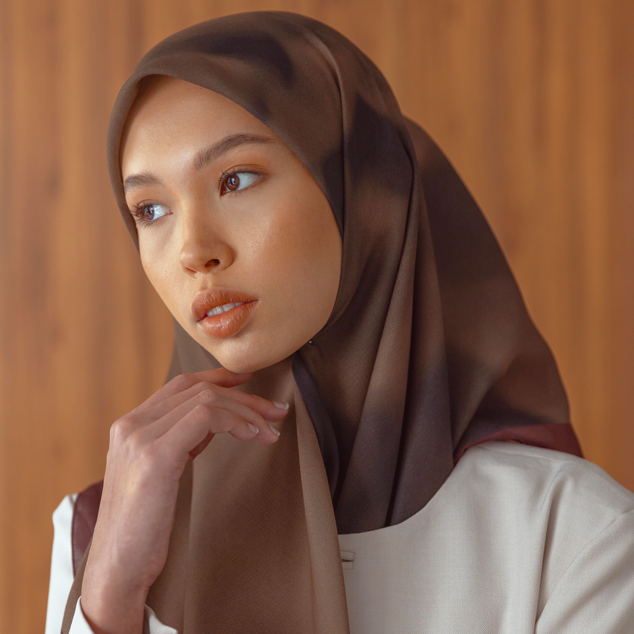 PARTE Fler Scarf - Saffron