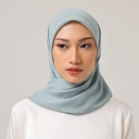 PARTE Ultrafine Voile - Silver Blue