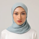 PARTE Ultrafine Voile - Silver Blue