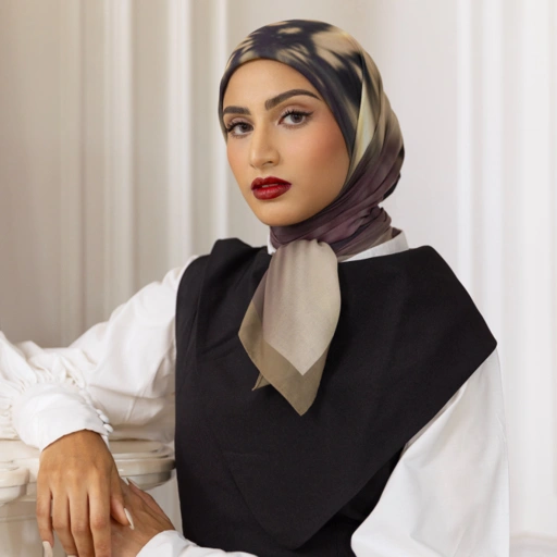 Image of PARTE Frida Scarf - Viola Reverie