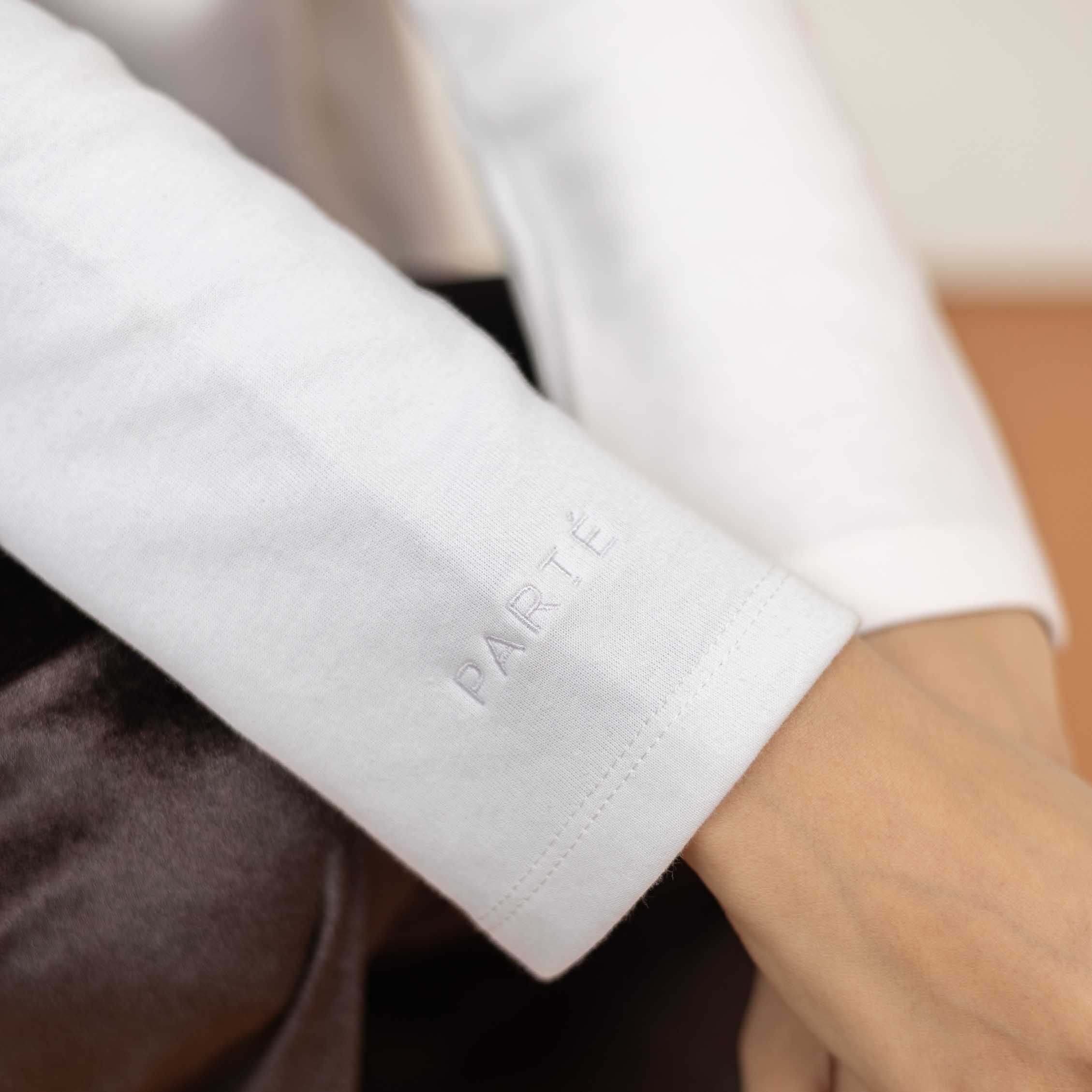 PARTE Cotton Jersey - Porcelain