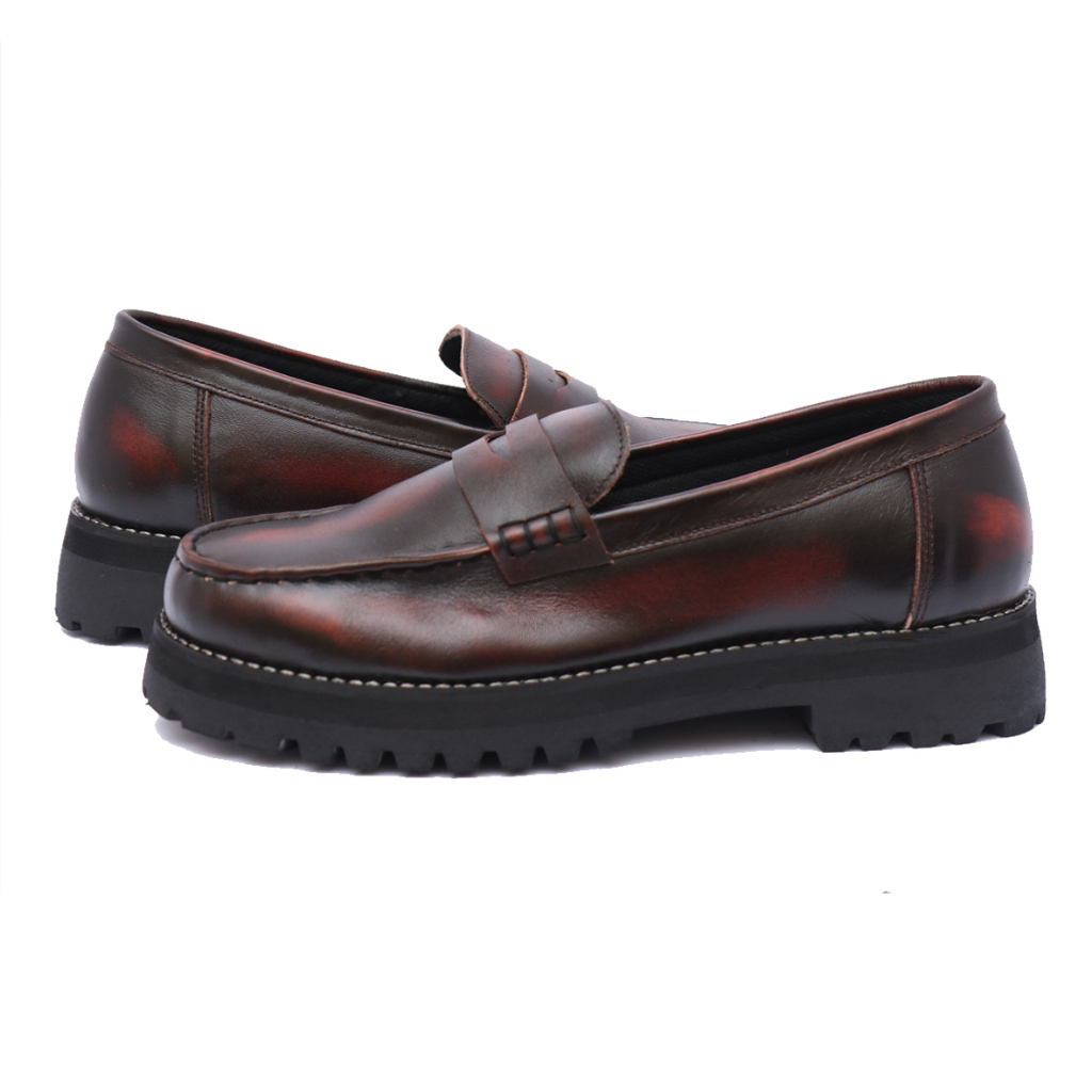 AZCOST - Sepatu Slip on Pria Loafers Penny