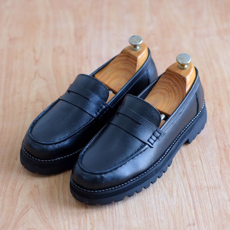AZCOST - Sepatu Slip on Pria Loafers Penny