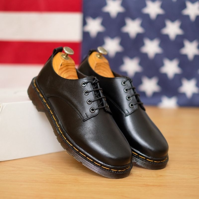 AZCOST - Sepatu Boots Pria Bilson Black