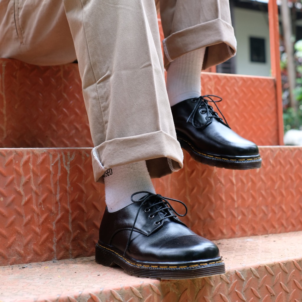 AZCOST - Sepatu Boots Pria Bilson Black