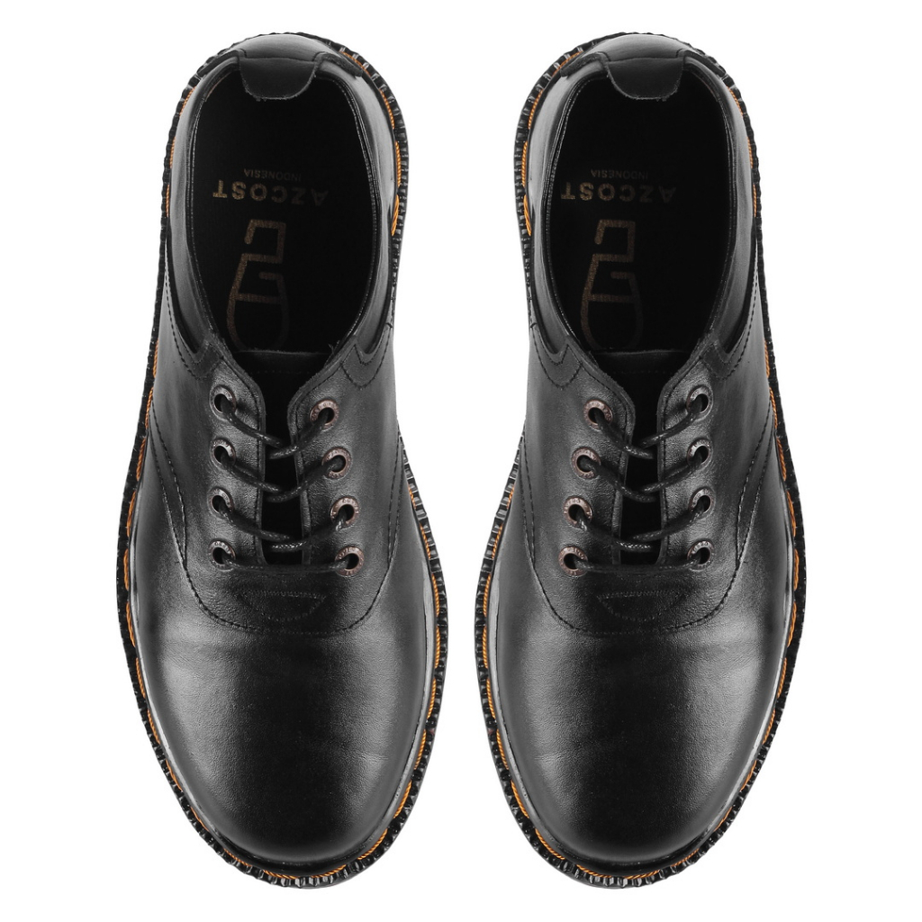 AZCOST - Sepatu Boots Pria Edward Black