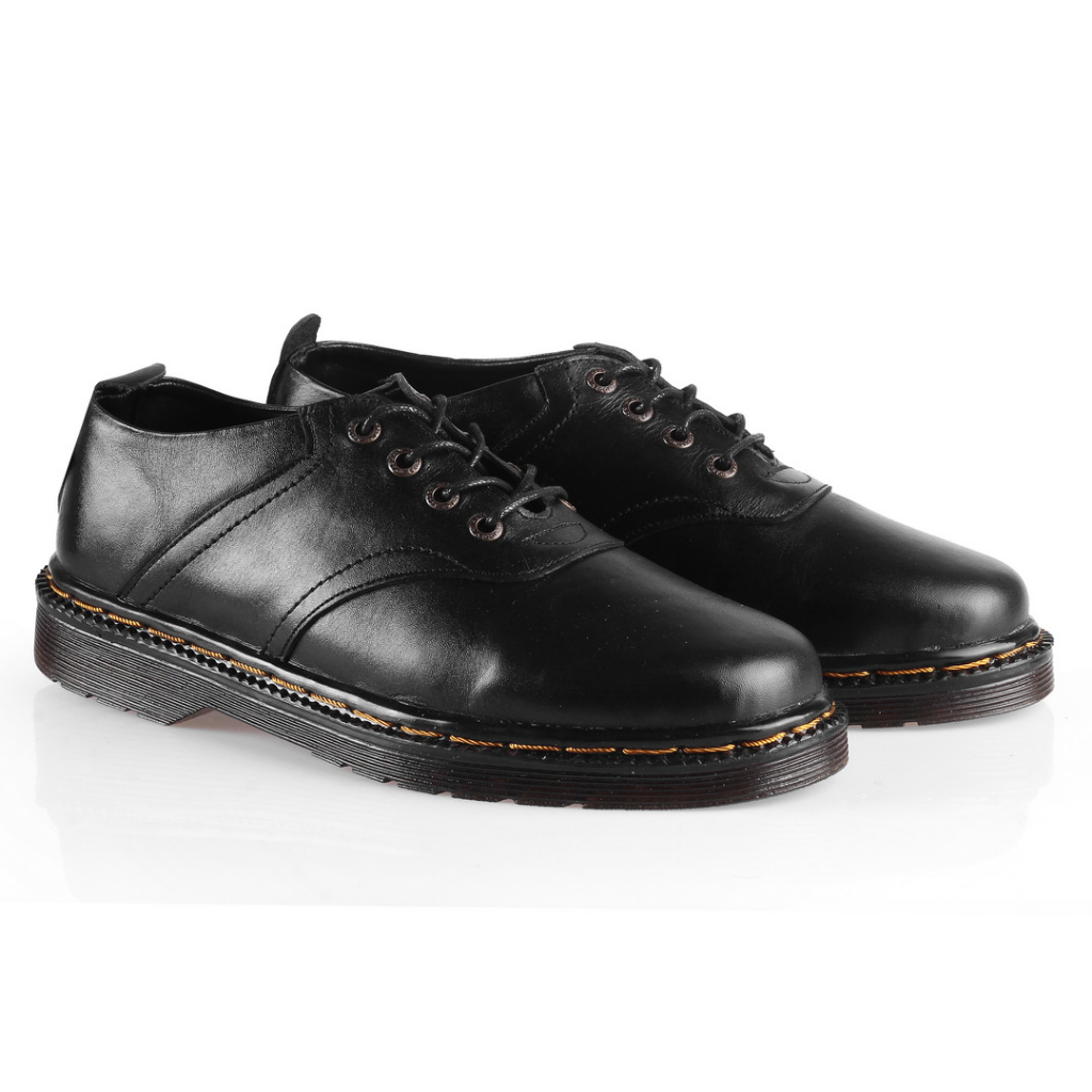 AZCOST - Sepatu Boots Pria Edward Black