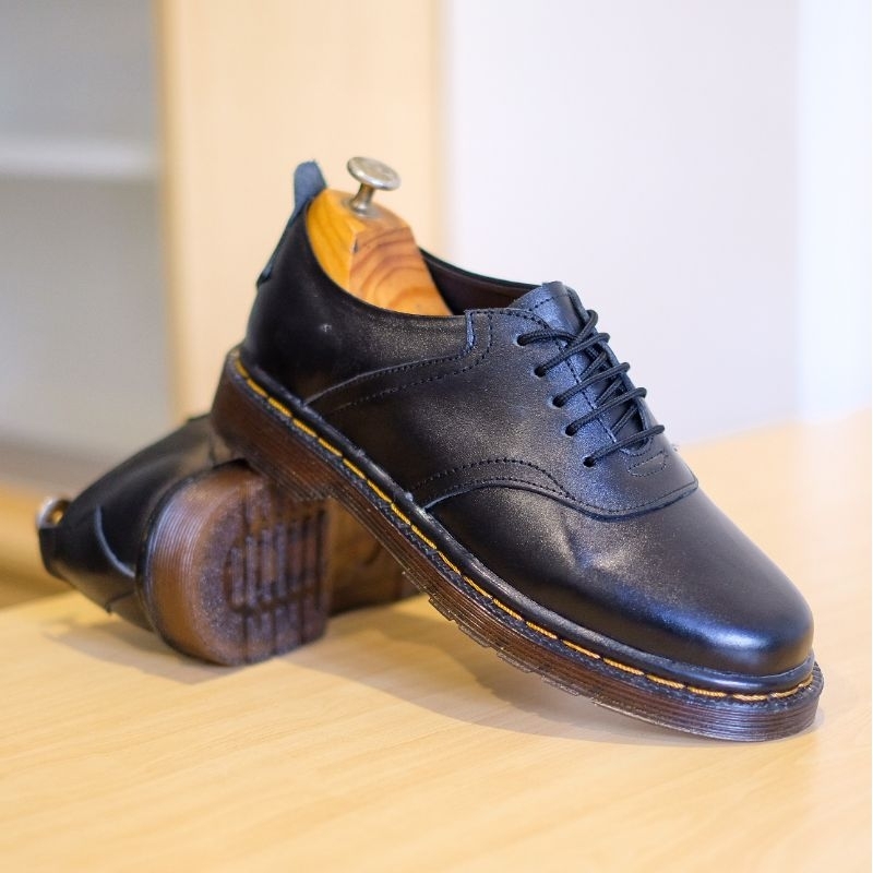 AZCOST - Sepatu Boots Pria Edward Black