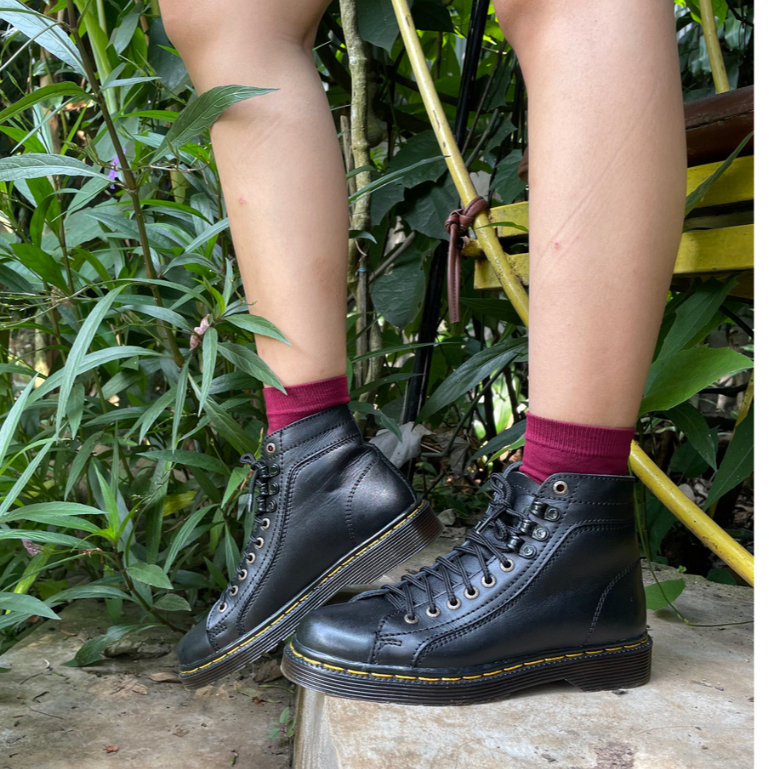 AZCOST - Sepatu Boots Wanita Alpha Kulit Asli
