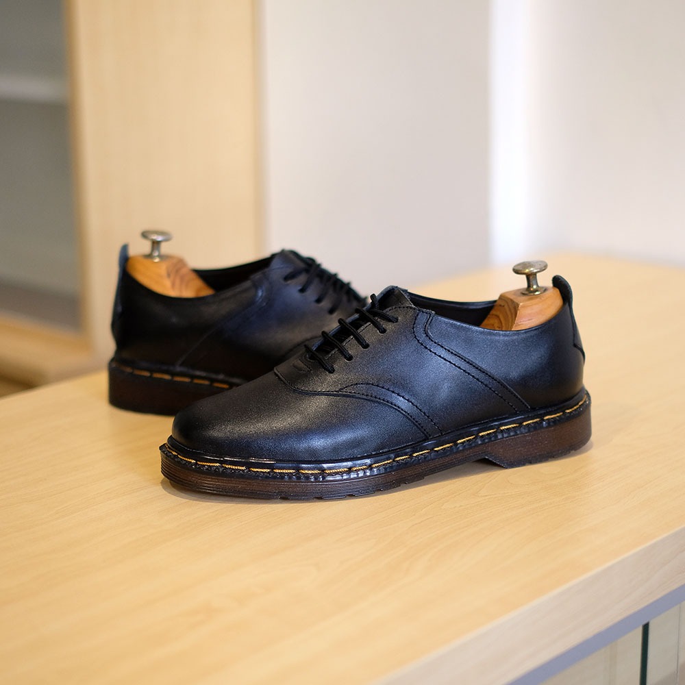 AZCOST - Sepatu Boots Pria Edward Black