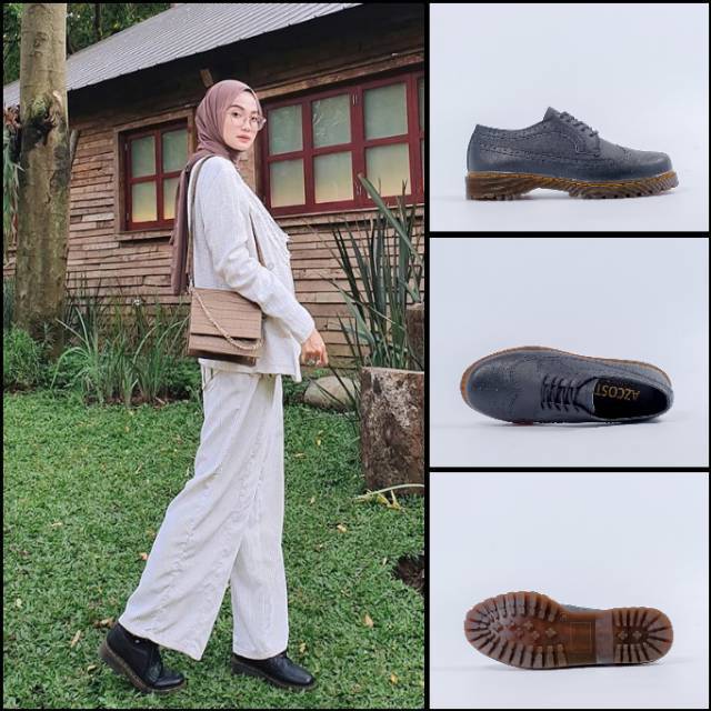 AZCOST - Sepatu Boots Women Longwing