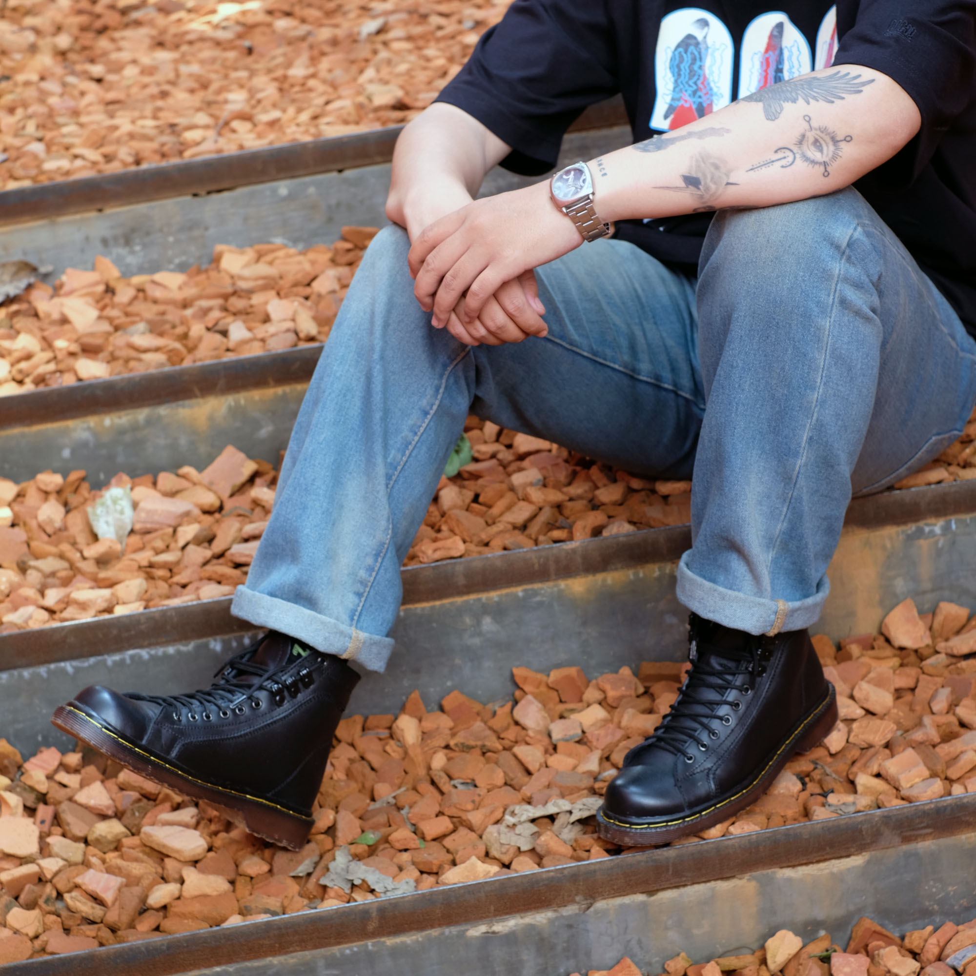 AZCOST - Alpha Sepatu Boots Pria