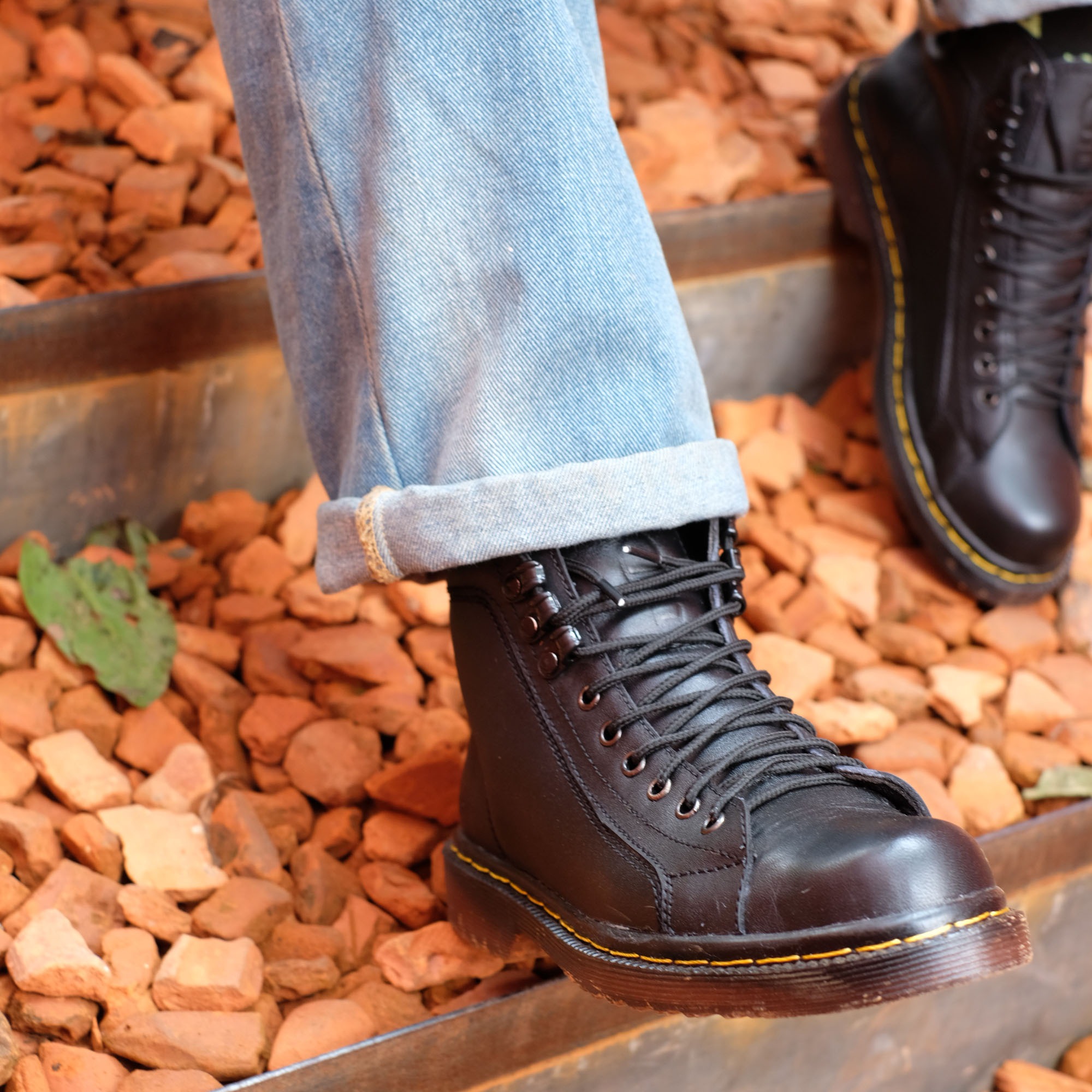 AZCOST - Alpha Sepatu Boots Pria