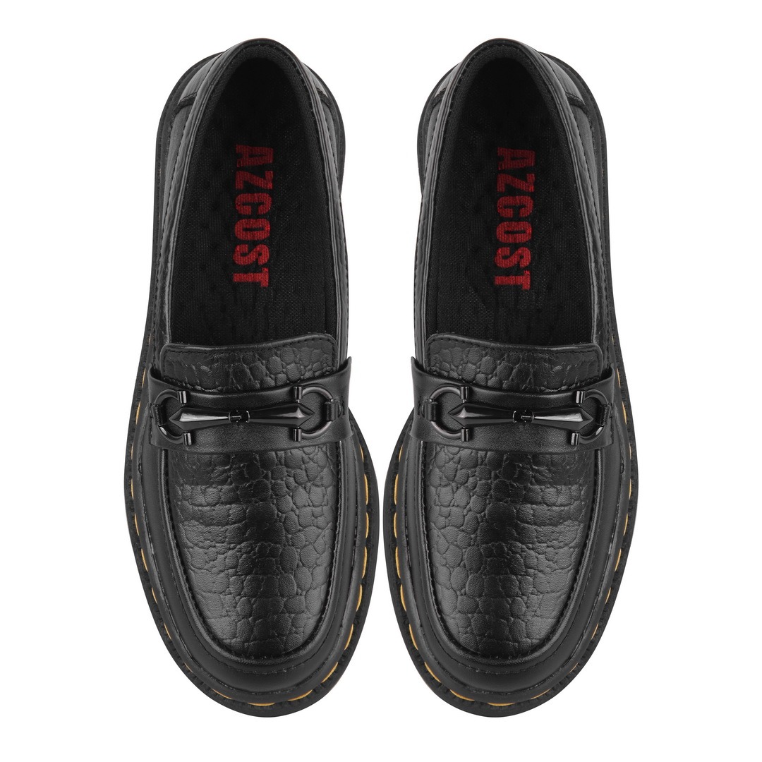 AZCOST - Mule Shoes Wanita Loafer Croco