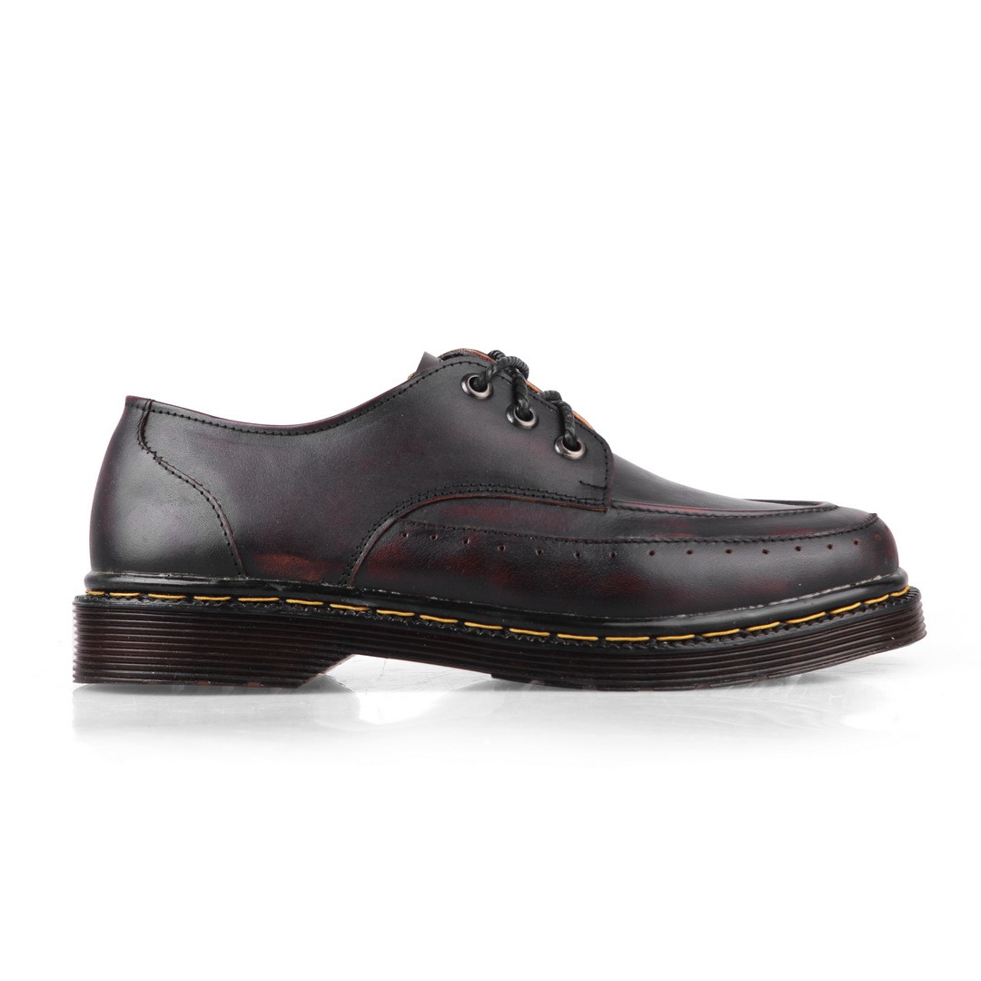 AZCOST Sepatu Boots Pria Boston Burgundy