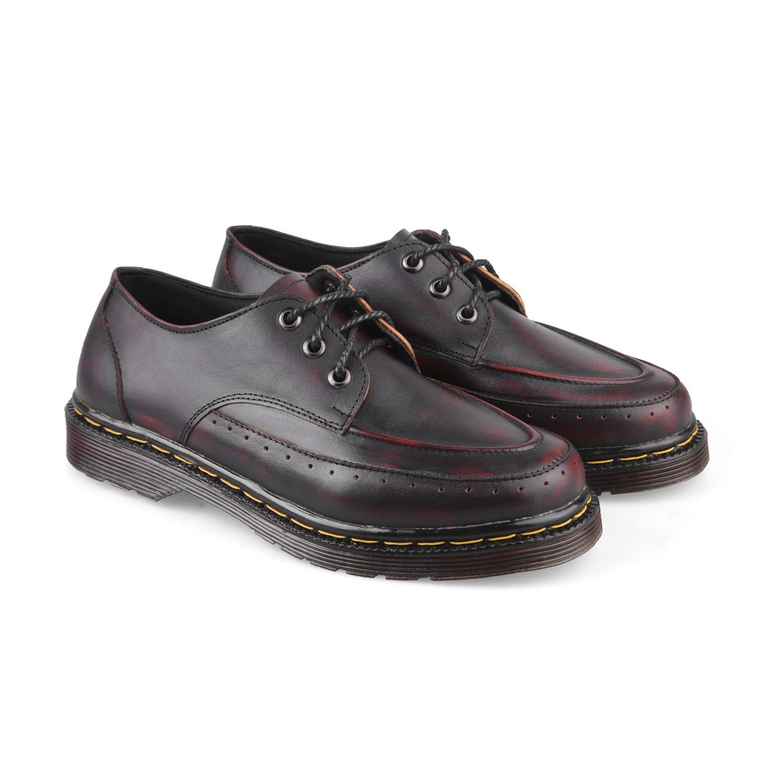 AZCOST Sepatu Boots Pria Boston Burgundy