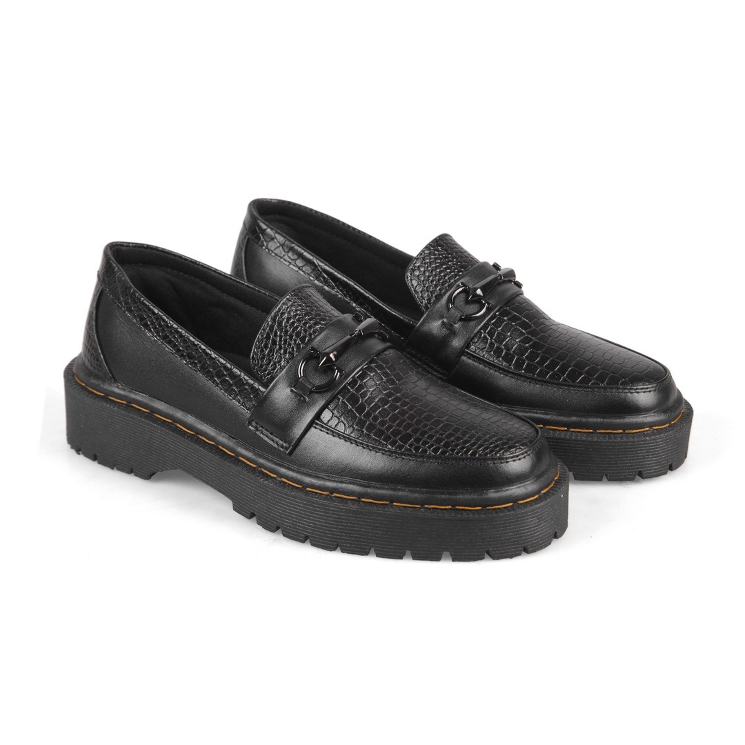 AZCOST Loafer Croco Sepatu Pria Kulit Asli