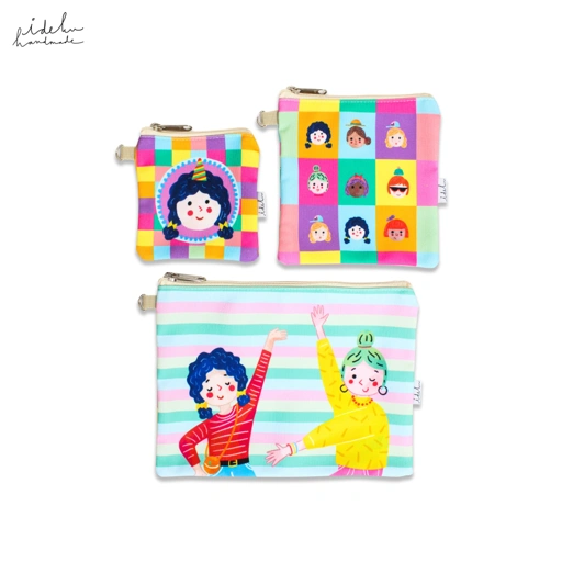 Party Faces 2.0 3 in 1 Pouch