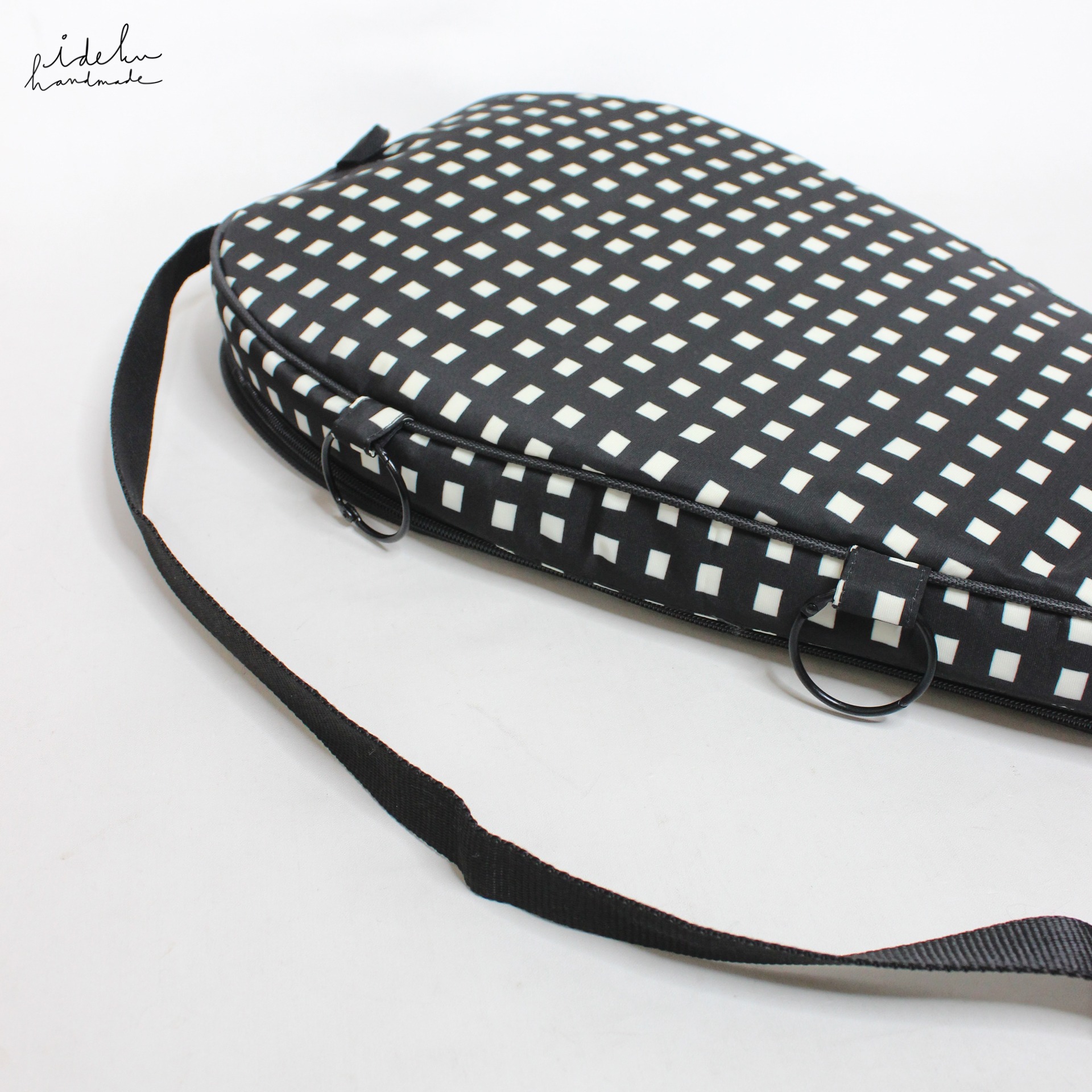 Fancy Faces Black Padel Bag 2.0