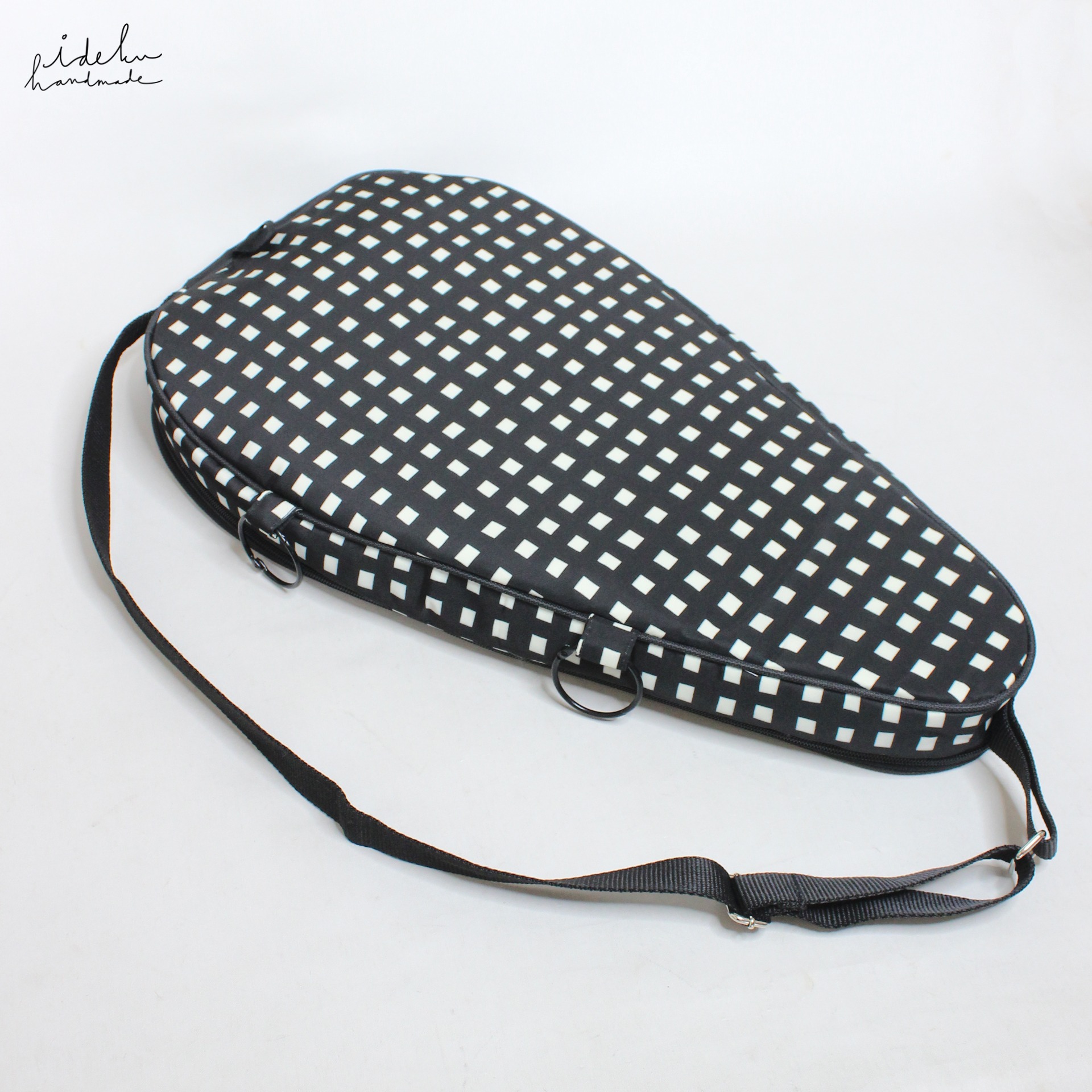 Fancy Faces Black Padel Bag 2.0