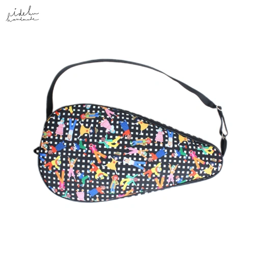 Image of Fancy Faces Black Padel Bag 2.0