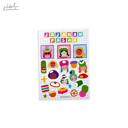 Image of Jajanan Pasar Sticker Sheets