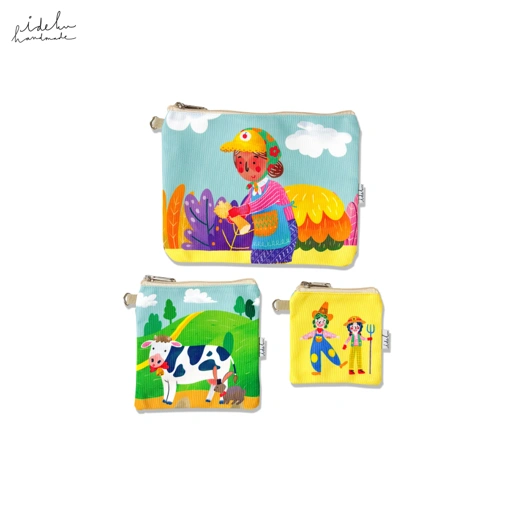 Image of Faces Farm 3 in 1 Pouch