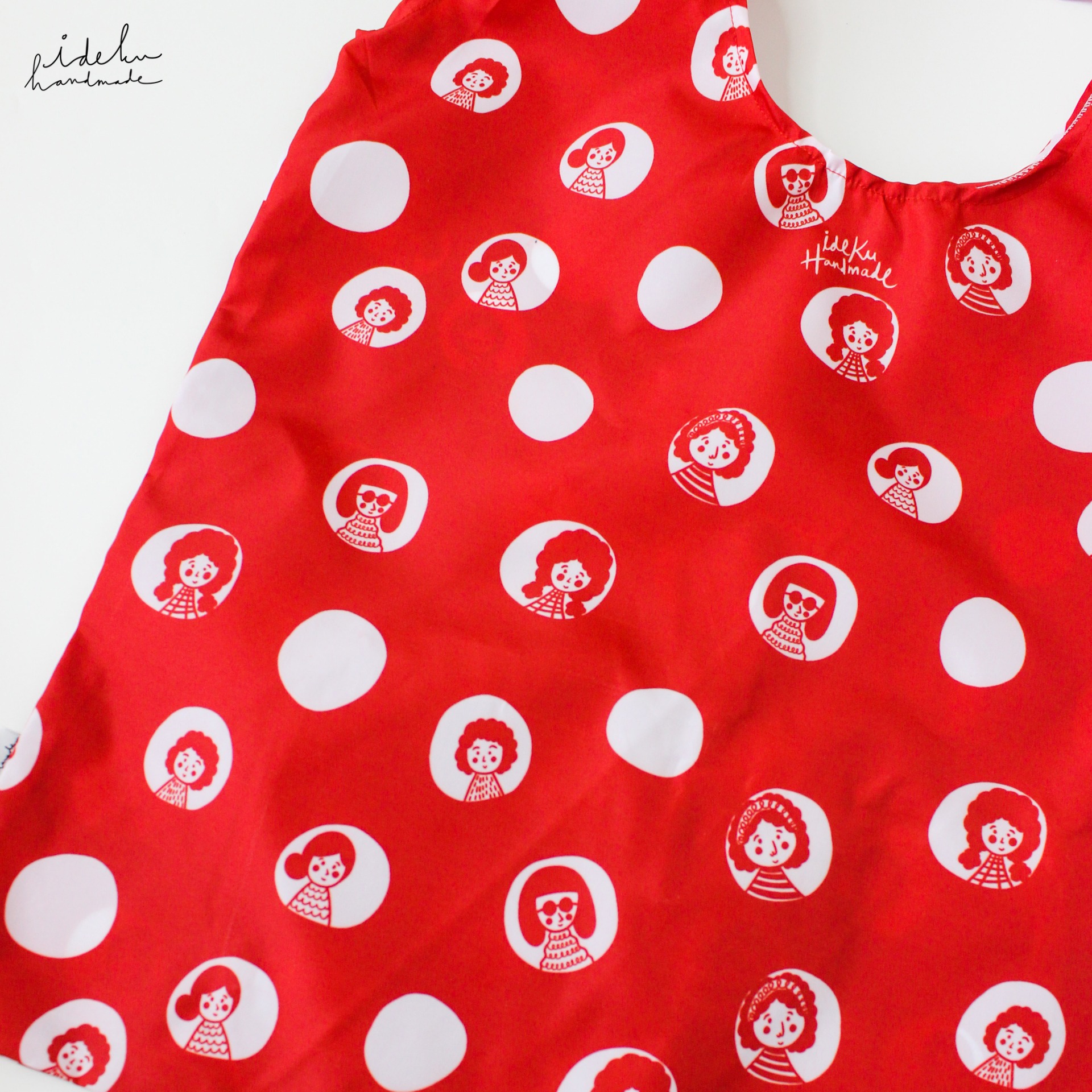 Cherry Dots Shopping Bag