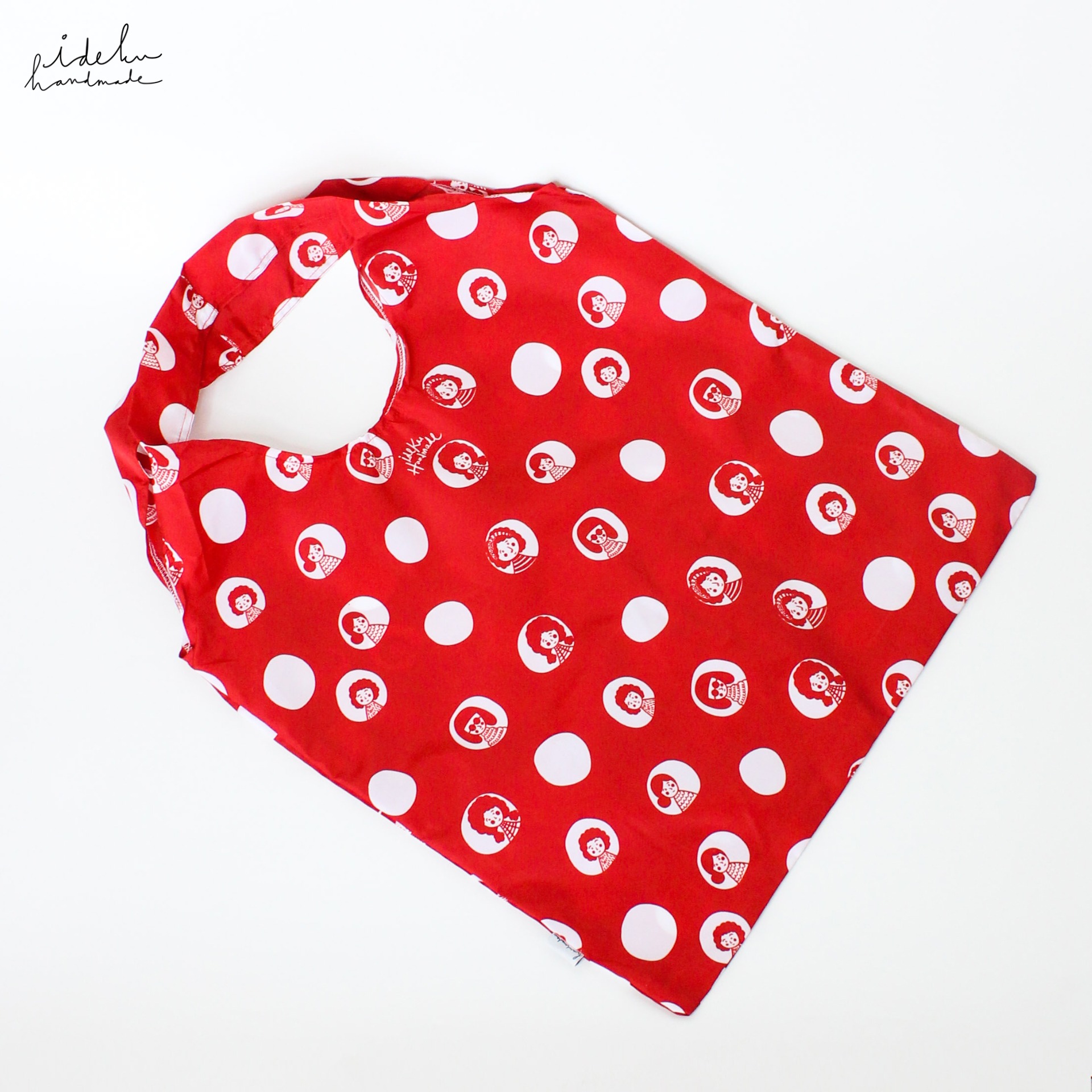 Cherry Dots Shopping Bag