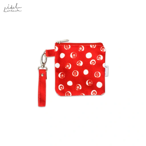 Cherry Dots Coin Pouch