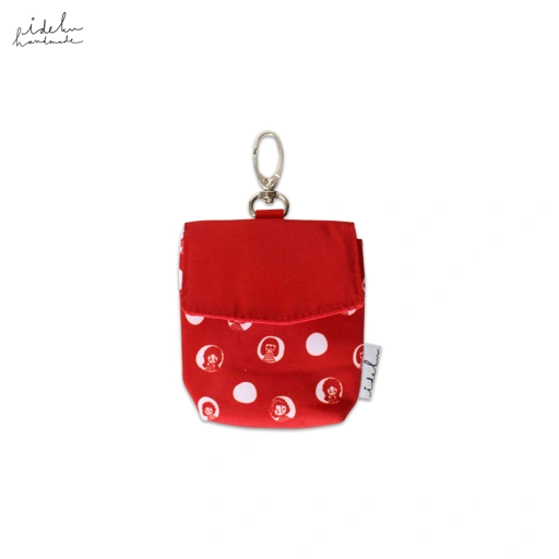 Cherry Dots Earbuds Pouch