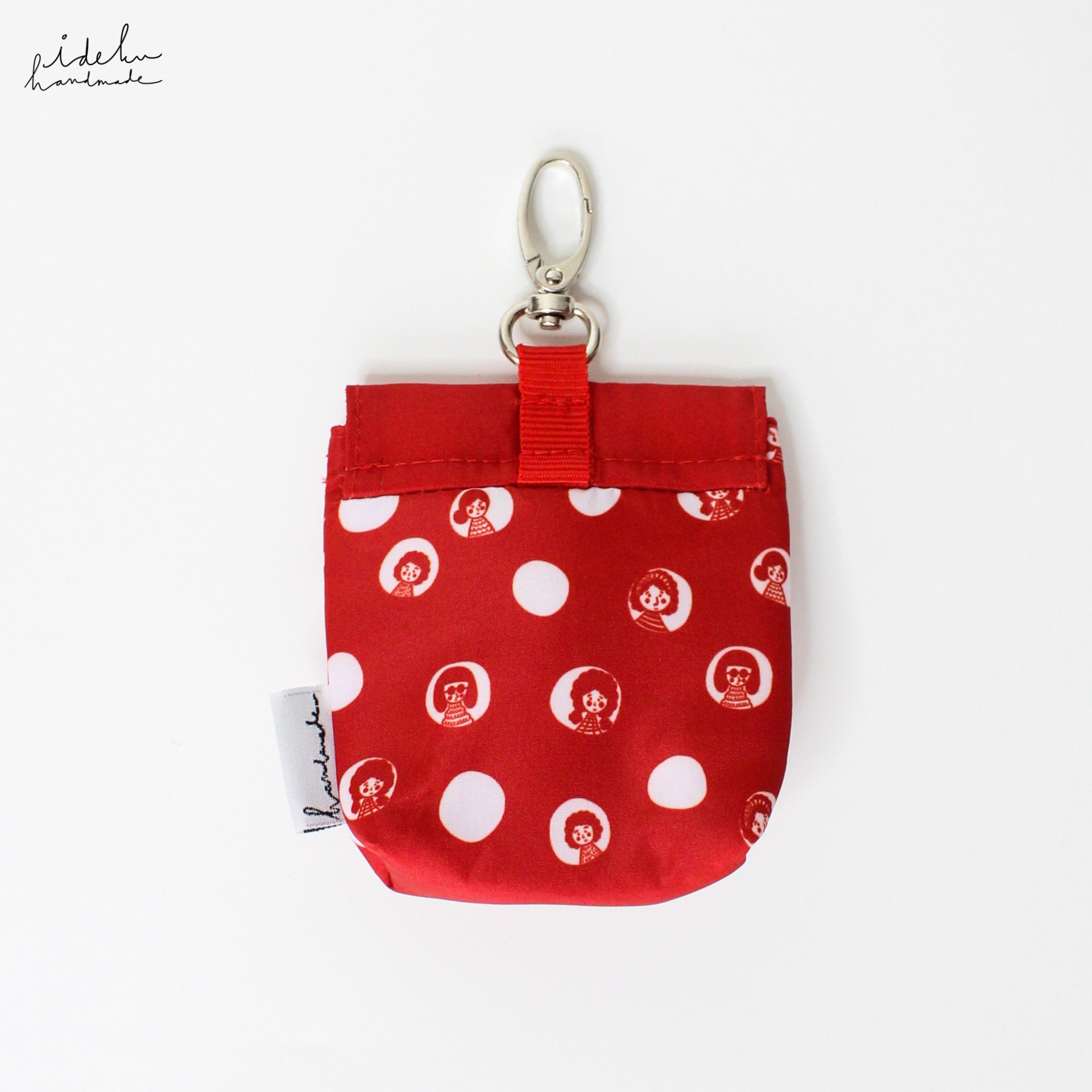 Cherry Dots Earbuds Pouch